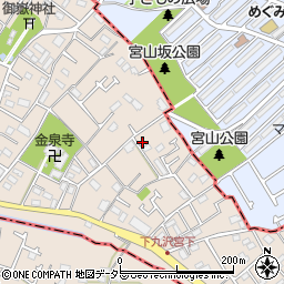 神奈川県相模原市緑区下九沢577-4周辺の地図