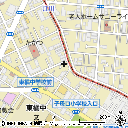 神奈川県川崎市高津区子母口523-11周辺の地図