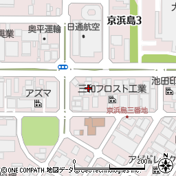 東京都大田区京浜島2丁目3-2周辺の地図