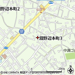 神奈川県相模原市中央区淵野辺本町3丁目22-51周辺の地図
