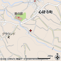 山梨県甲府市心経寺町461周辺の地図