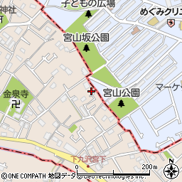 神奈川県相模原市緑区下九沢574周辺の地図