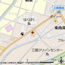 東日本三菱自動車販売（株）甲西店周辺の地図