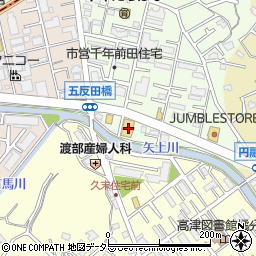 ヴィクトリアゴルフ川崎野川店周辺の地図