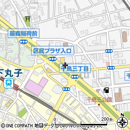 東京都大田区千鳥3丁目12-11周辺の地図