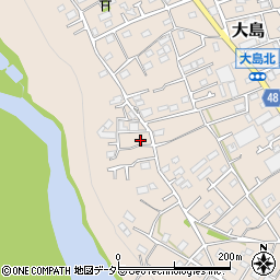 神奈川県相模原市緑区大島2963周辺の地図