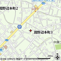 神奈川県相模原市中央区淵野辺本町3丁目22-53周辺の地図