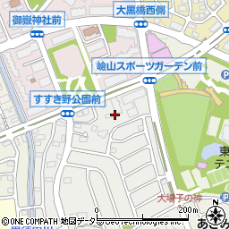 タイムズ黒須田第２駐車場周辺の地図