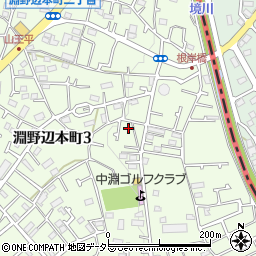 神奈川県相模原市中央区淵野辺本町3丁目39-6周辺の地図