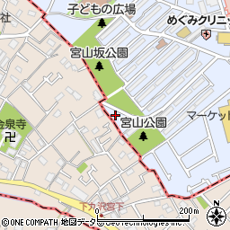 神奈川県相模原市中央区下九沢749-1周辺の地図