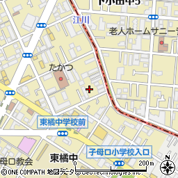 神奈川県川崎市高津区子母口507周辺の地図