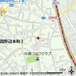神奈川県相模原市中央区淵野辺本町3丁目39-8周辺の地図