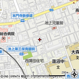 土田塗料店周辺の地図