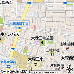 田中社会保険労務士事務所周辺の地図