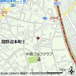 神奈川県相模原市中央区淵野辺本町3丁目39-7周辺の地図