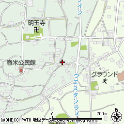 山梨県南巨摩郡富士川町舂米1740周辺の地図