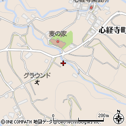 山梨県甲府市心経寺町371周辺の地図