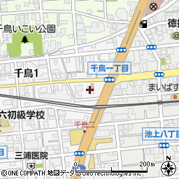 東京都大田区千鳥1丁目11周辺の地図