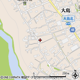 神奈川県相模原市緑区大島2971周辺の地図
