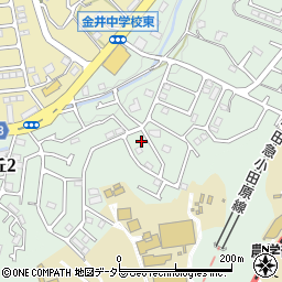 東京都町田市金井ヶ丘2丁目41-9周辺の地図