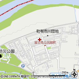 市川三郷町役場　富士見保育所周辺の地図