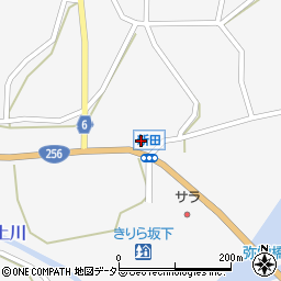 岐阜県中津川市坂下411周辺の地図