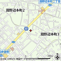 神奈川県相模原市中央区淵野辺本町3丁目22-2周辺の地図
