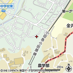 東京都町田市金井ヶ丘2丁目50-5周辺の地図