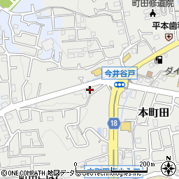 東京都町田市本町田2972周辺の地図