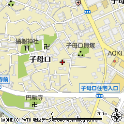 神奈川県川崎市高津区子母口50-1周辺の地図