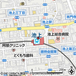湘南信用金庫本門寺前支店周辺の地図