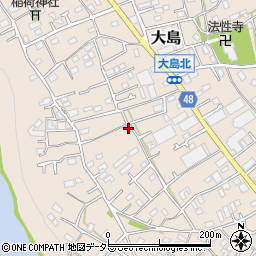 神奈川県相模原市緑区大島3003周辺の地図