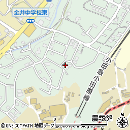 東京都町田市金井ヶ丘2丁目48-3周辺の地図