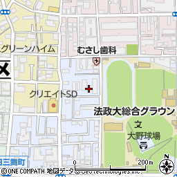 第三武蔵小杉マンション管理事務所周辺の地図