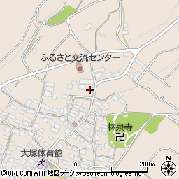 窪田美容院周辺の地図