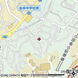 東京都町田市金井ヶ丘2丁目40-12周辺の地図