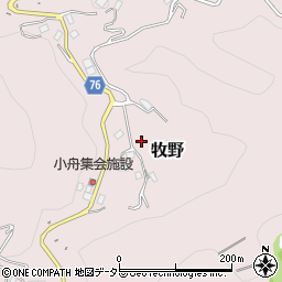 神奈川県相模原市緑区牧野周辺の地図