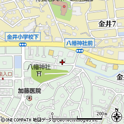 東京都町田市金井ヶ丘2丁目3-10周辺の地図
