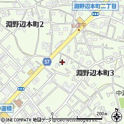 神奈川県相模原市中央区淵野辺本町3丁目22-12周辺の地図