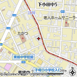 神奈川県川崎市高津区子母口505-16周辺の地図