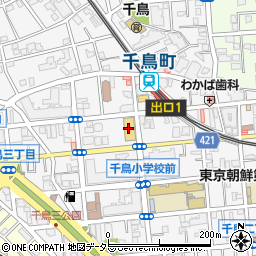 サミットストア大田千鳥町店周辺の地図