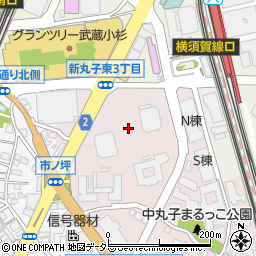 リエトコート武蔵小杉周辺の地図