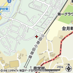 東京都町田市金井ヶ丘2丁目50-9周辺の地図