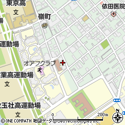 東京都大田区鵜の木2丁目45周辺の地図