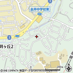 東京都町田市金井ヶ丘2丁目31-12周辺の地図