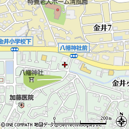 東京都町田市金井ヶ丘2丁目3-4周辺の地図