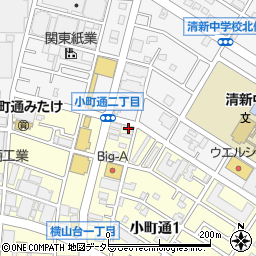 ジョイフルハイツ小町周辺の地図