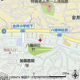 東京都町田市金井ヶ丘2丁目3-20周辺の地図
