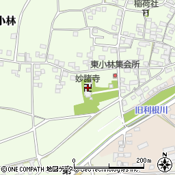 妙諸寺周辺の地図