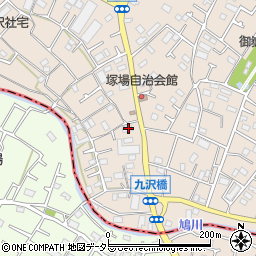 神奈川県相模原市緑区下九沢1411周辺の地図